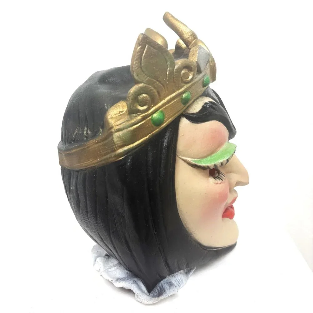 Rare Cesar’ Snow White Evil Queen ’81 Vinyl Mask Vintage Collectible